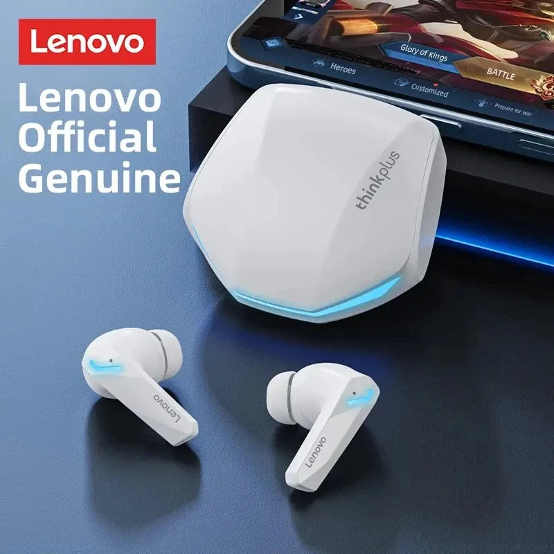 Lenovo GM2 Pro Gaming Fones de ouvido bluetooth 5.3 esporte modo duplo hd chamada redução ruído com microfone música